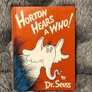 Horton Hears a Who! by Dr. Seuss 1982 Hardcover